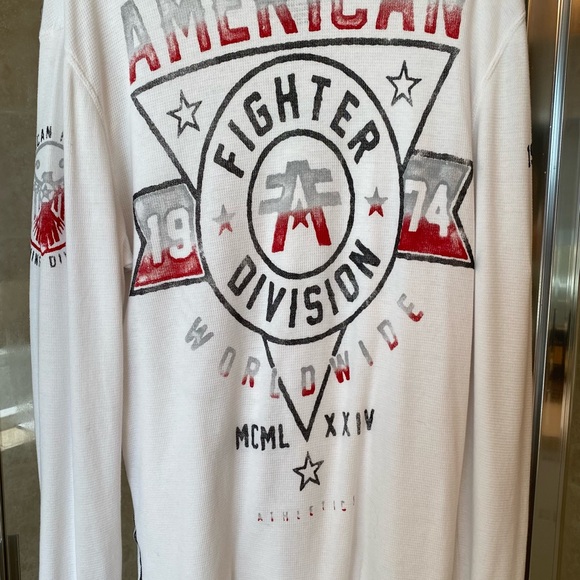NWOT Men’s American Fighter Long Sleeve Shirt - Picture 1 of 5